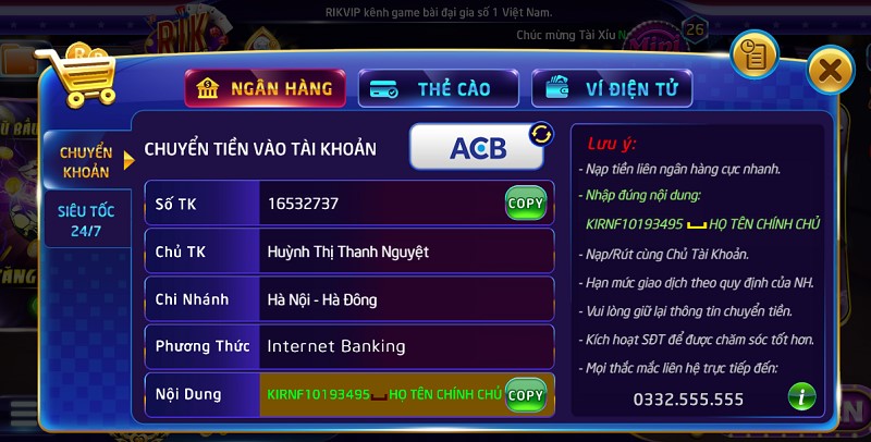 Khám Phá Thế Giới Trò Chơi - Nạp Tiền Rikvip Dễ Dàng Hơn Bao Giờ Hết