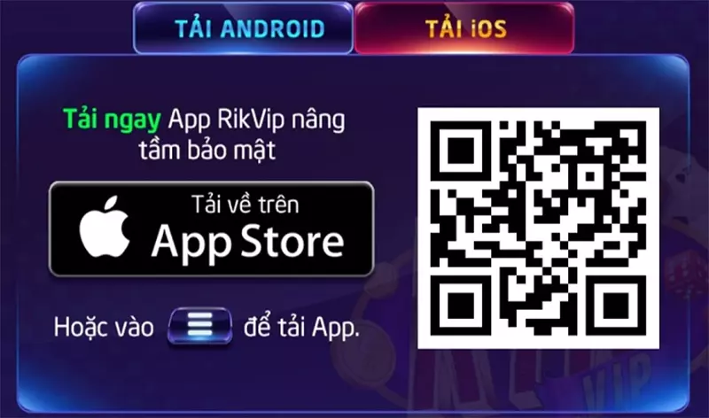 Tải app Rikvip - Trải nghiệm game tuyệt vời trên di động